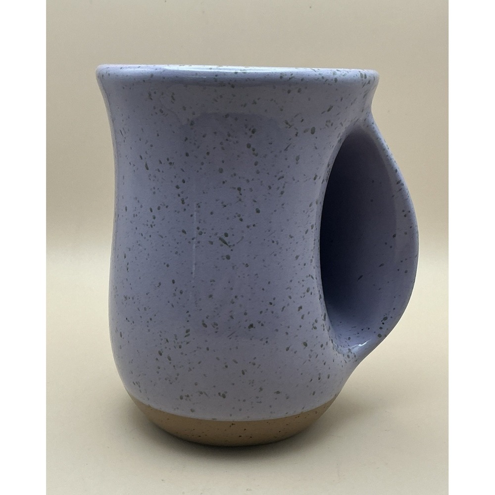 Lighthouse Christian Products Handwarmer Mug Speckled Lavender, PRAY Mark 11:24